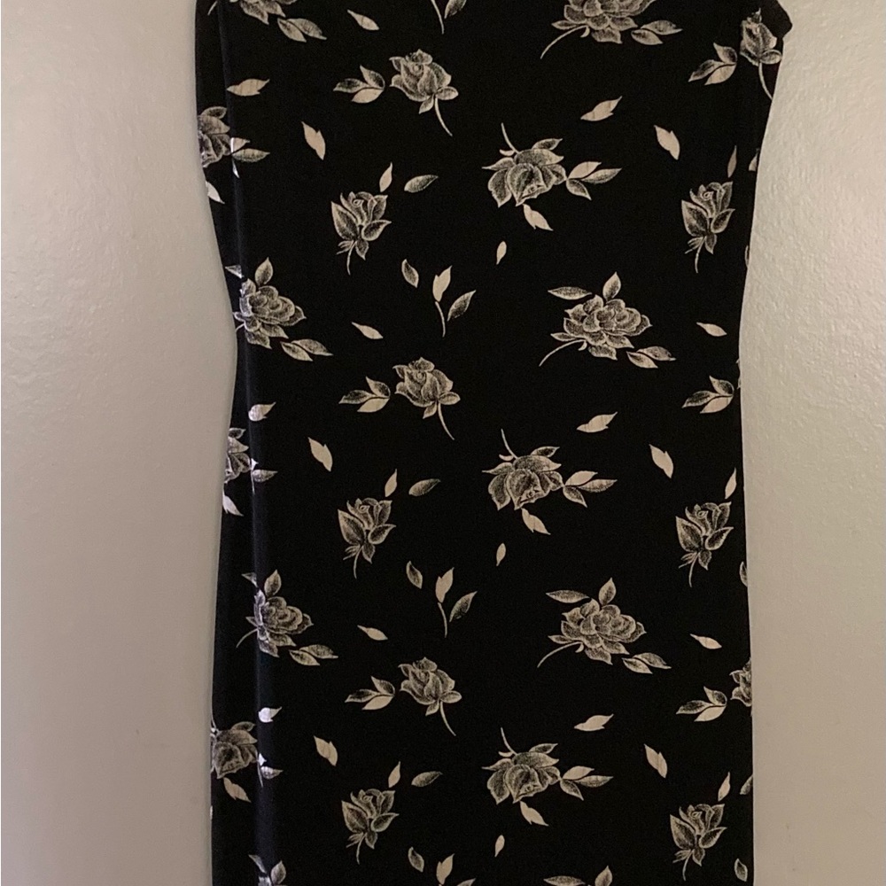 Black and White Dress